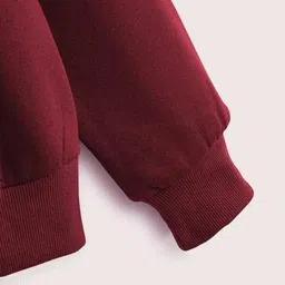 prachikfashions Men Full Sleeve Solid Hooded Sweatshirt image 3