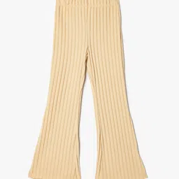Koton Girls Mid-Rise Striped Trousers-image-27