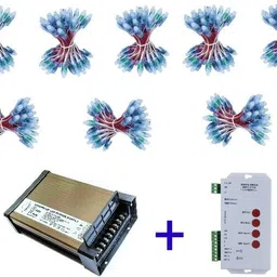 riptu 500 LEDs 3000 m Multicolor Color Changing, Flickering, Steady String Rice Lights image 1