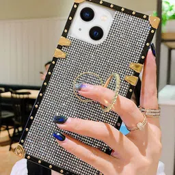 Luxury Kase Quirky Printed iPhone 15 Plus Back Case Mobile Accessories image 1