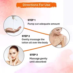 Oneway Happiness Vitamin C Deep Hydration Body Lotion With Aloe Vera - 100 ml image 3