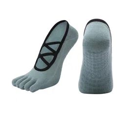 NESKA MODA Unisex Set Of 2 Ankle Length Cotton Socks image 4