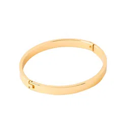 Anouk Men Gold-Plated Stainless Steel Kada Bracelet image 4