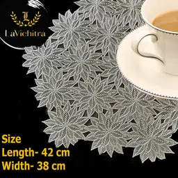 lavichitra Round Pack of 6 Table Placemat image 4
