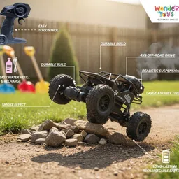 wonder _Remote Control Rock Master_2.4 GHz Remote with Long Range_C Type Charging_FK-01 image 2