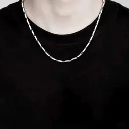 Mameraa Men Silver-Plated Chain-picture-19