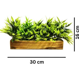 Dekorly Green & Brown Arrowhead Vine Artificial Plant With Pot image 3