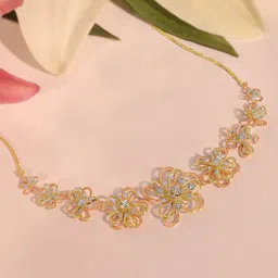 Mia by Tanishq 14 KT Necklace Diamond - 0.469 Ct-image-96