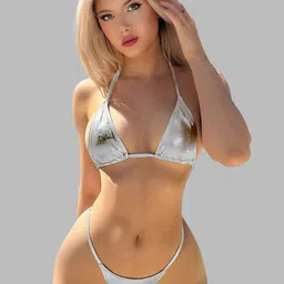 FIMBUL Low Coverage Swimwear Bikini Set image 1