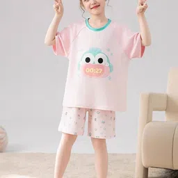 INCLUD Girls Printed Night suit-picture-14