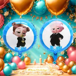 king collection Printed Smile! Balloons Set | Cartoon-Themed Birthday Party Balloon Balloon-picture-17