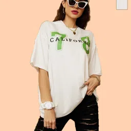 christy world Christy Women Pack of 2 Printed T-shirt-picture-14