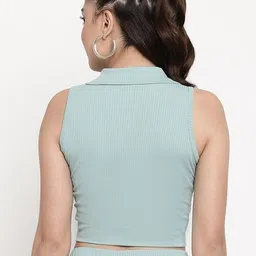 Moda Rapido Striped Crop Top image 5