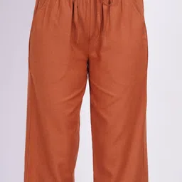 Minimul Women Relaxed Fit Mid-Rise Regular Trousers image 3