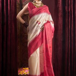 Mitera Ethnic Motifs Silk Blend Garad Saree-picture-33