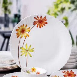 cello Pack of 18 Opalware Glass Dinner Set of 18pcs Dinner Set image 5