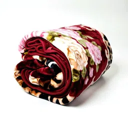 changers Floral Single Mink Blanket for Heavy Winter-picture-17