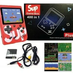 SUP 400 in 1 Games Retro Game Box Console Handheld portable game box SUP Handheld Game Console,Classic Retro Video Gaming Player Colorful LCD Screen USB Rechargeable Portable Game Console Classic Best Birthday Gift for Kids Boys Girls Sup box handheld console Best android retro handheld best x box console Retro Game Box Console Handheld Video Game with ideal for Children,adult Mario/Super Mario/DR Mario/Contra/Turtles and other 400 Games Special Toy Edition image 3