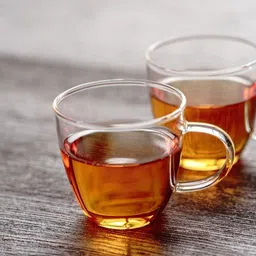 onlyeasy Pack of 4 Glass Tea & Coffee Glass Cup Set, 140 ml Capacity, Durable (Clear) (Set Of 4) image 4