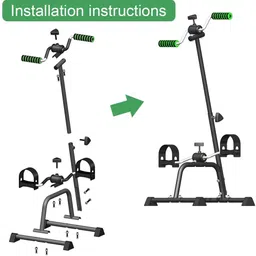 proberos Pedal Exerciser Bike for Arm and Leg Exercise at Home Mini Pedal Exerciser Cycle image 5