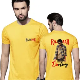 tee gallery Men Printed, Graphic Print Round Neck Polyester White T-Shirt-picture-12