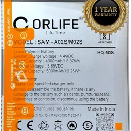 orlife Mobile Battery For Samsung Galaxy A02, A02s, A025, A025F, A03, A03s, F02s,( 1 Year Replacement Warranty )-picture-37