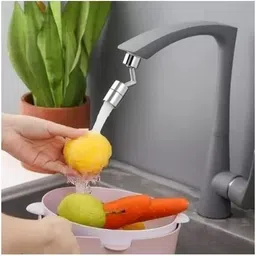 prachi 720 Degree Swivel Sink Faucet Aerator for Face Washing, Eyewash Station Faucet Nozzle image 3