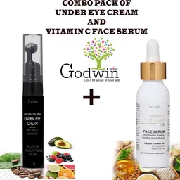 Combo Pack of NATURAL VITA RICH UNDER EYE CREAM And Vitamin C+E Face Serum-image-45