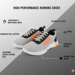 kaviyaa merchants Men’s Sports Shoes – Stylish & Lightweight for Active Wear Walking Shoes For Men image 5