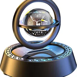 vinsu Solar Powered Rotating Car Aroma Diffuser with Long-Lasting Fragrance Portable Car Air Purifier image 1