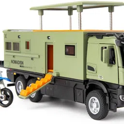 deoxy Big 1:24 Nomadison Rv Die Cast Model Car with Door Opening Engine Hood & Trunk-picture-15
