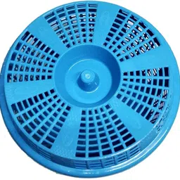 skylii Round Plastic Basket With Lid Storage basket Fruit & Vegetable Basket Pack of 4 Plastic Fruit & Vegetable Basket image 3