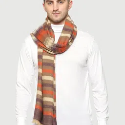 SWI Stylish Men Striped Wool Muffler image 3
