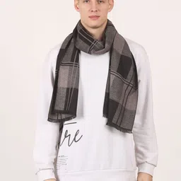 Calvadoss Men Checked Acrylic Mufflers image 4