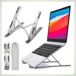 Miniaura Adjustable Laptop Stand Ergonomic Portable Tablet Stand Foldable_F13 Adjustable Laptop Stand Ergonomic Portable Tablet Stand Foldable_F1 Aluminium Desk Stand Rotatable Laptop Stand with Adjustable Height Compatible with Universal Laptops-picture-19