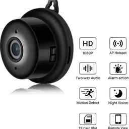 Bzrqx Mini Security Home,Office, Apartment Smart Camera with Audio and Video,WiFi Mobile Sports and Action Camera-picture-13