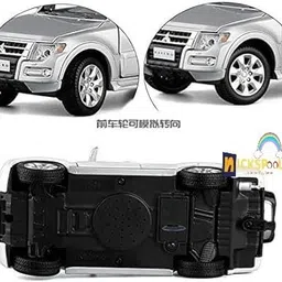 nickspool Exquisite car Model 1:32 Alloy Diecast Car Models for Mitsubishi Pajero SUV image 3