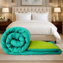krishna poly fab Self Design Single Comforter for Mild Winter-picture-41