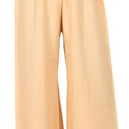 arfha Women Regular Fit Gold Pure Cotton Trousers-picture-19
