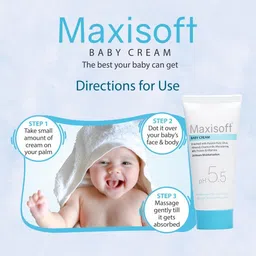 maxisoft Baby Cream 50 gm | With Calendula & Milk Protein | Paraben Free image 5