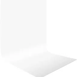 Smiledrive Background for Photography 150x200 cm - Waterproof PVC Material (White) Reflector-image-7