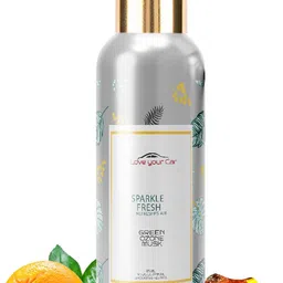 love your car Sparkle Fresh, Car Perfume with Green Ozone, Musk | No Gas | Long-Lasting Spray-picture-18