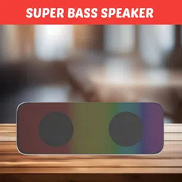 SACRO Shark (PORTABLE BLUETOOTH DESKTOP SPEAKER) With Stereo Sound & Long BatteryE464 20 W Bluetooth Laptop/Desktop Speaker-picture-36