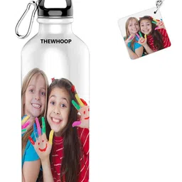 thewhoop Personalized Photo and Text Aluminium Metallic Sipper Bottle For Birthday , Anniversary , Festival Gift 750 ml Water Bottle-picture-44