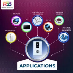 rgb energy solution 1500 VA Power Wall Inverter with Integrated 1280Wh Lithium Ion Battery with 60 Months Warranty Pure Sine Wave Inverter image 5