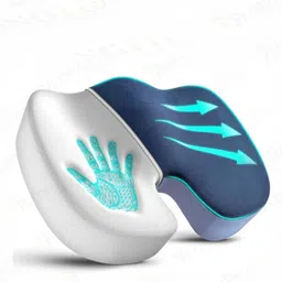 zaxty Coccyx Cushion Seat For Tailbone Pain, Sciatica, Lower Back Ventilated Support Back / Lumbar Support image 2