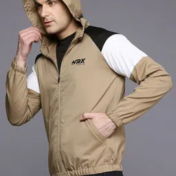hrx by hrithik roshan Men Solid Sports Jacket image 3