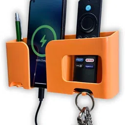 dsns Wall Mount Mobile Stand Remote Stand with Extra Space for 2 Mobiles Pack OF 1-picture-34
