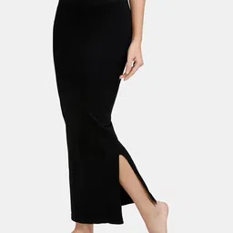 VDIHATA FASHION Black Color Stretchable Saree Fishcut Shapewear Petticoat Under Skirt For Women Lycra Blend Petticoat-picture-26