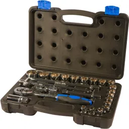 tata agrico 24 in 1 Combinational Ratchet Socket Set, Hand Tool Kit For Repairing Work Socket Set image 2